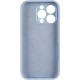Чохол Silicone Case Full Camera Protective (AA) для Apple iPhone 13 Pro (6.1") Блакитний / Sweet Blue
