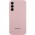 Чохол Silicone Cover Lakshmi Full Camera (AAA) with Logo для Samsung Galaxy A35 Рожевий / Pink Sand