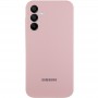 Чохол Silicone Cover Lakshmi Full Camera (AAA) with Logo для Samsung Galaxy A35 Рожевий / Pink Sand