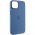 Чохол Silicone Case Metal Buttons (AA) для Apple iPhone 12 Pro Max (6.7") Синій / Blue Jay
