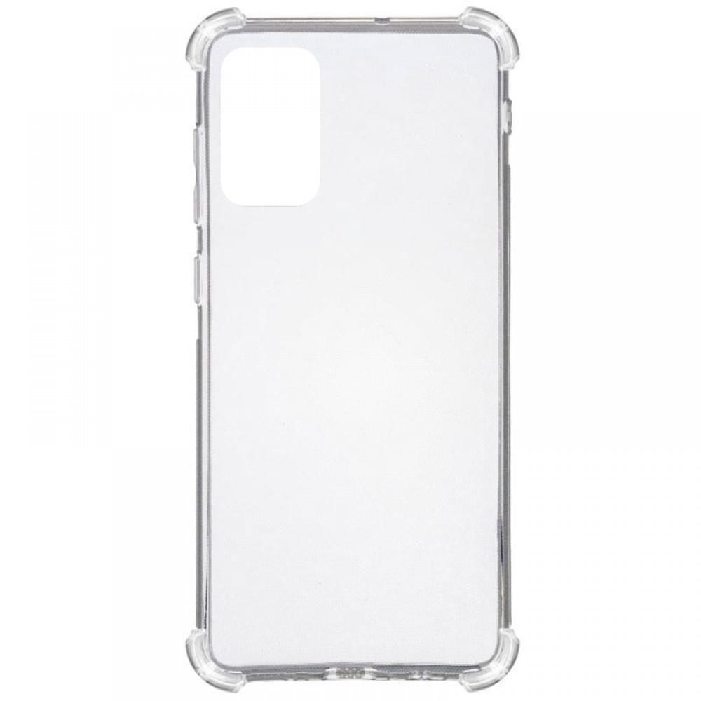 TPU чохол GETMAN Ease logo посилені кути для Samsung Galaxy S20+ Безбарвний (прозорий)