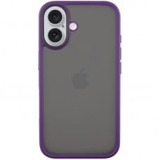 TPU+PC чехол Metal Buttons для Apple iPhone 16 (6.1")