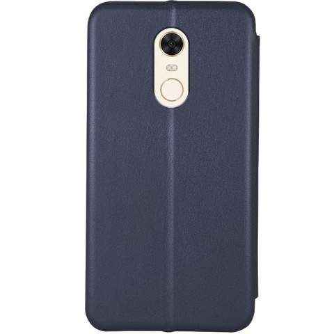 Шкіряний чохол-книжка Classy для Xiaomi Redmi 5 Plus / Redmi Note 5 (SC) Темно-синій