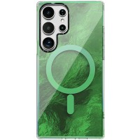 Чохол TPU Shiny Mountain (MagFit) для Samsung Galaxy S26 Ultra Green