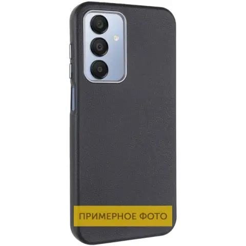Шкіряний чохол Leather Case Metal Buttons для Xiaomi Redmi 9C Black