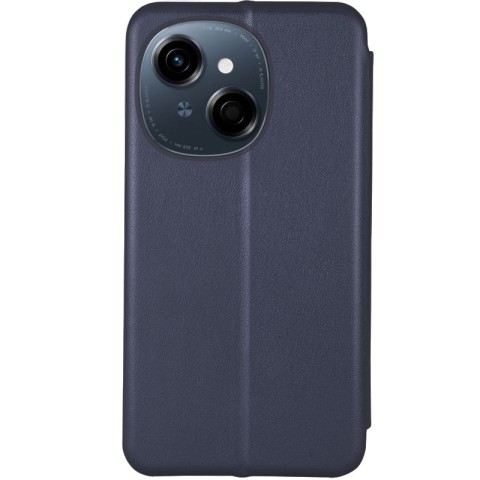 Шкіряний чохол-книжка Classy для TECNO Spark Go 1 (KL4) / Spark Go 2025 Темно-синій