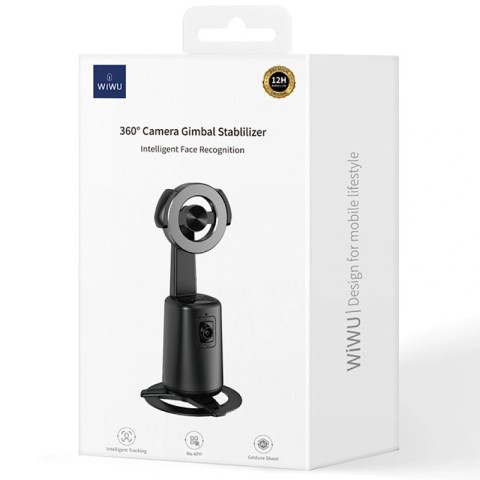 Стабілізатор з трекером руху WIWU Wi-SE010 360° Camera Gimbal Stablilizer Black