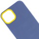 Чохол TPU+PC Bichromatic для Apple iPhone 12 Pro Max (6.7") Blue / Yellow