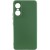 Чохол Silicone Cover Lakshmi Full Camera (A) для Tecno Pop 6 Pro Зелений / Dark green