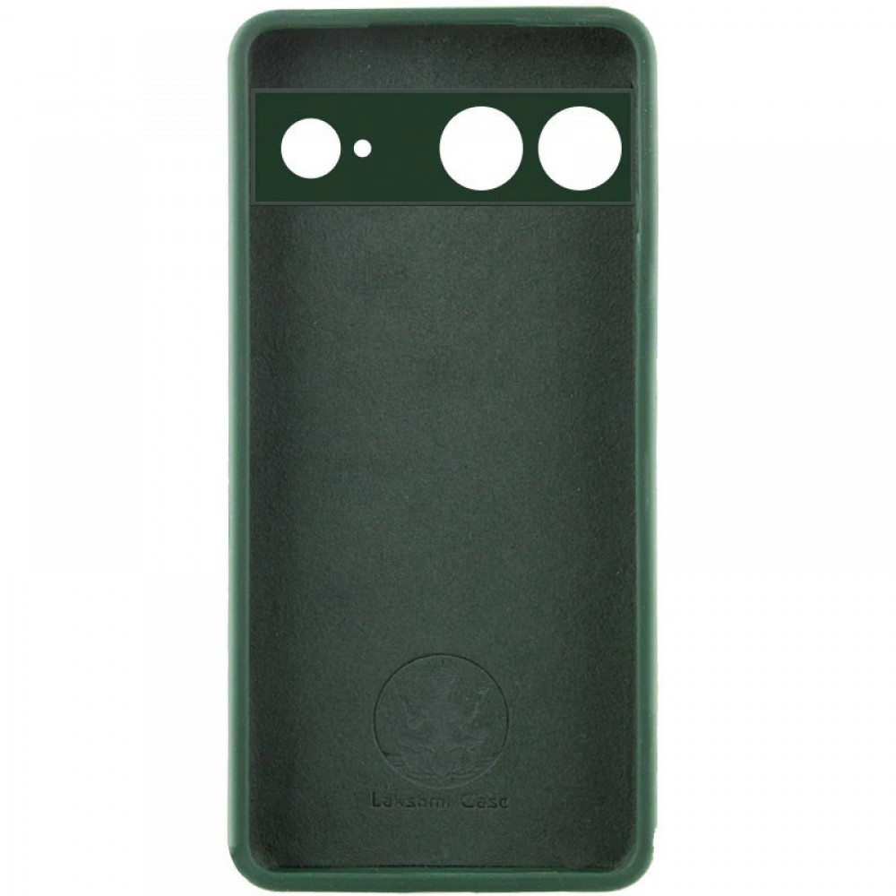 Чохол Silicone Cover Lakshmi Full Camera (AAA) with Logo для Google Pixel 7 Зелений / Cyprus Green