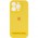 Чохол Silicone Case Full Camera Protective (AA) для Apple iPhone 16 (6.1") Жовтий / Yellow