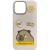 Чохол TPU Leather Toys для Apple iPhone 16e (6.1") Capybara / Pink Чохол TPU Leather Toys для Apple iPhone 16e (6.1") Capybara / Pink