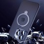 TPU+PC чохол Metal Buttons with MagSafe Colorful HQ Ring для Apple iPhone 15 Pro Max (6.7") Dark Blue