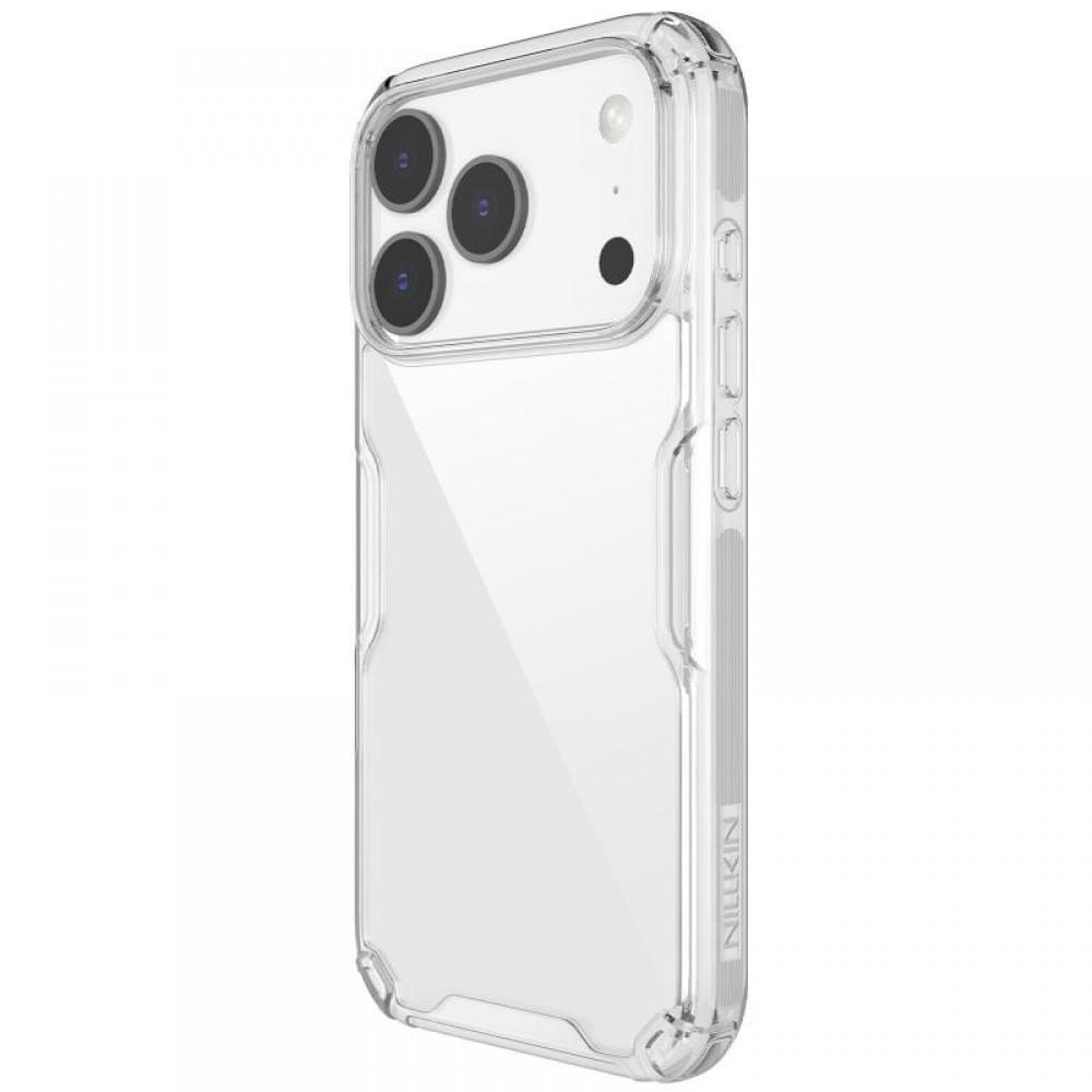 TPU чохол Nillkin Nature Pro Series для Apple iPhone 17 Pro (6.3") Безбарвний (прозорий)