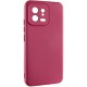 Чохол TPU GETMAN Liquid Silk Full Camera для Xiaomi 13 Бордовий / Marsala