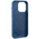Чохол Silicone Case Metal Buttons (AA) для Apple iPhone 14 Pro Max (6.7") Синій / Blue Jay