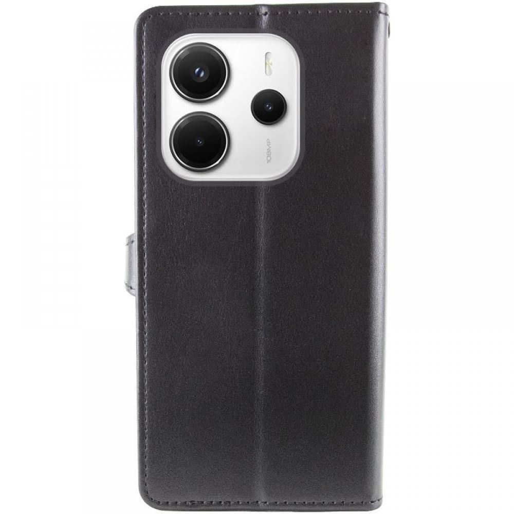 Кожаный чехол-книжка GETMAN Gallant (PU) для Xiaomi Redmi Note 14 4G (Int. version)