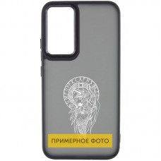 Накладка Oprint Скандинавія White для Motorola Moto G54 Black / Воїн