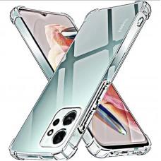 TPU чохол GETMAN Ease logo посилені кути для Xiaomi Redmi Note 12 4G Безбарвний (прозорий)