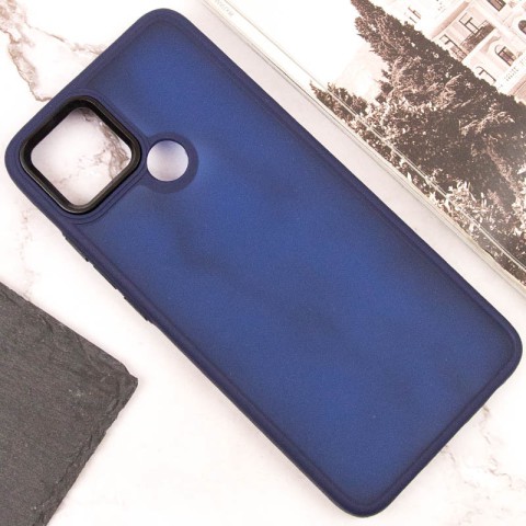 Чохол TPU+PC Lyon Frosted для Oppo A15s / A15 Navy Blue