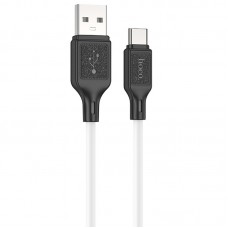 Дата кабель Hoco X90 Cool silicone USB to Type-C (1m) White