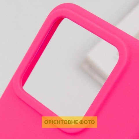 Чохол Silicone Cover Lakshmi (AAA) для Xiaomi Poco X6 / Note 13 Pro 5G Рожевий / Barbie pink