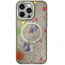 Чохол TPU+PC Flush with MagSafe для Apple iPhone 12 Pro / 12 (6.1") Titanium grey