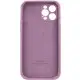 Чохол Silicone Case Full Camera Protective (AA) для Apple iPhone 12 Pro (6.1") Ліловий / Lilac Pride