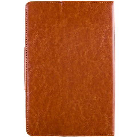 Універсальний шкіряний чохол-книжка для планшета 11" Коричневий