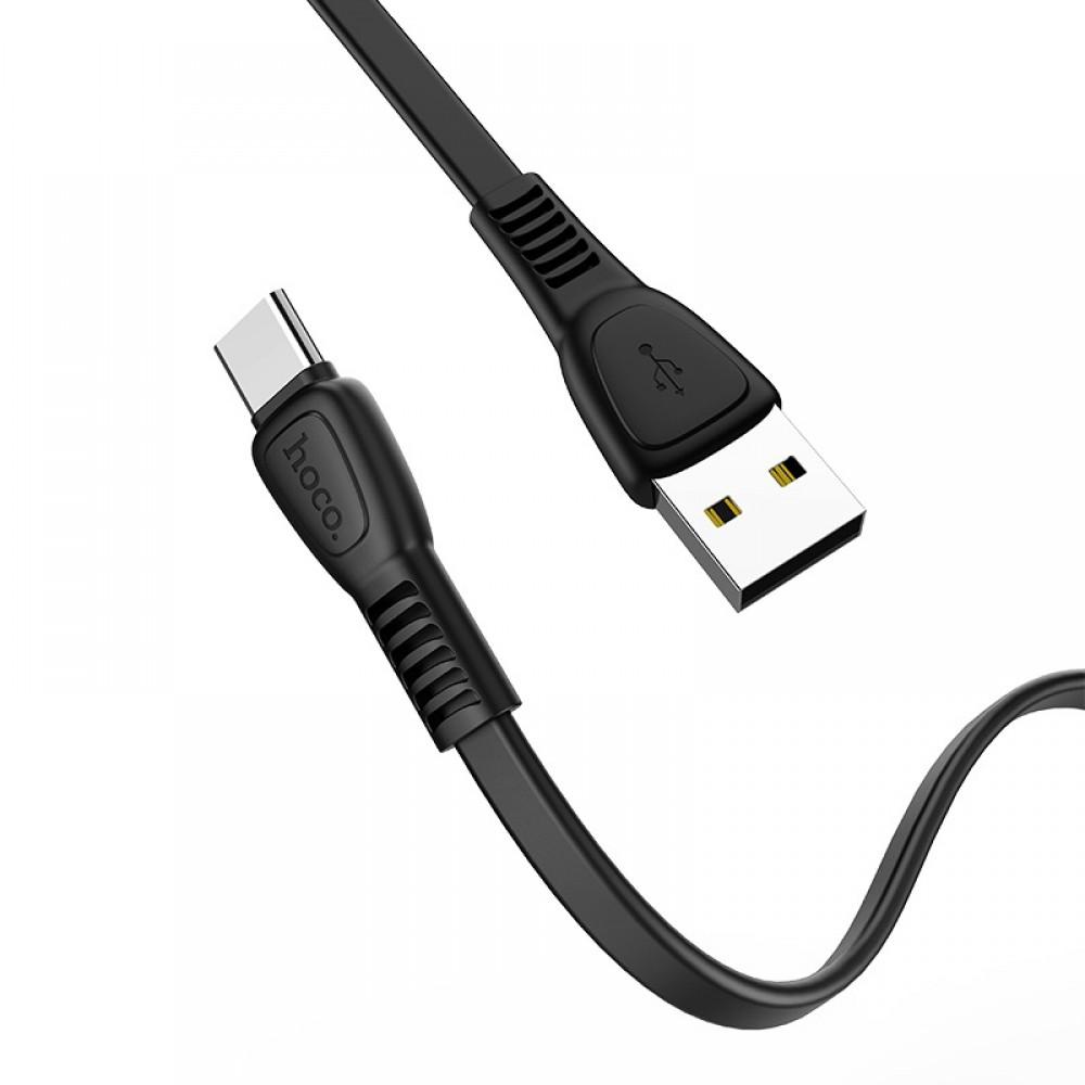 Дата кабель Hoco X40 Noah USB to Type-C (1m) Чорний