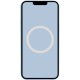 Чохол Silicone case (AAA) with Magsafe and Animation для Apple iPhone 14 (6.1") Блакитний / Sky