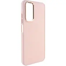 TPU чохол Bonbon Metal Style для Samsung Galaxy A14 4G/5G Рожевий / Light pink