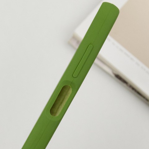 Чохол Silicone Cover Lakshmi Full Camera (AA) для Samsung Galaxy A25 5G Зелений / Dark green