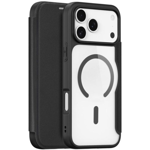 Чохол-книжка Dux Ducis Skin X Pro with MagSafe для Apple iPhone 17 Pro (6.3") Black