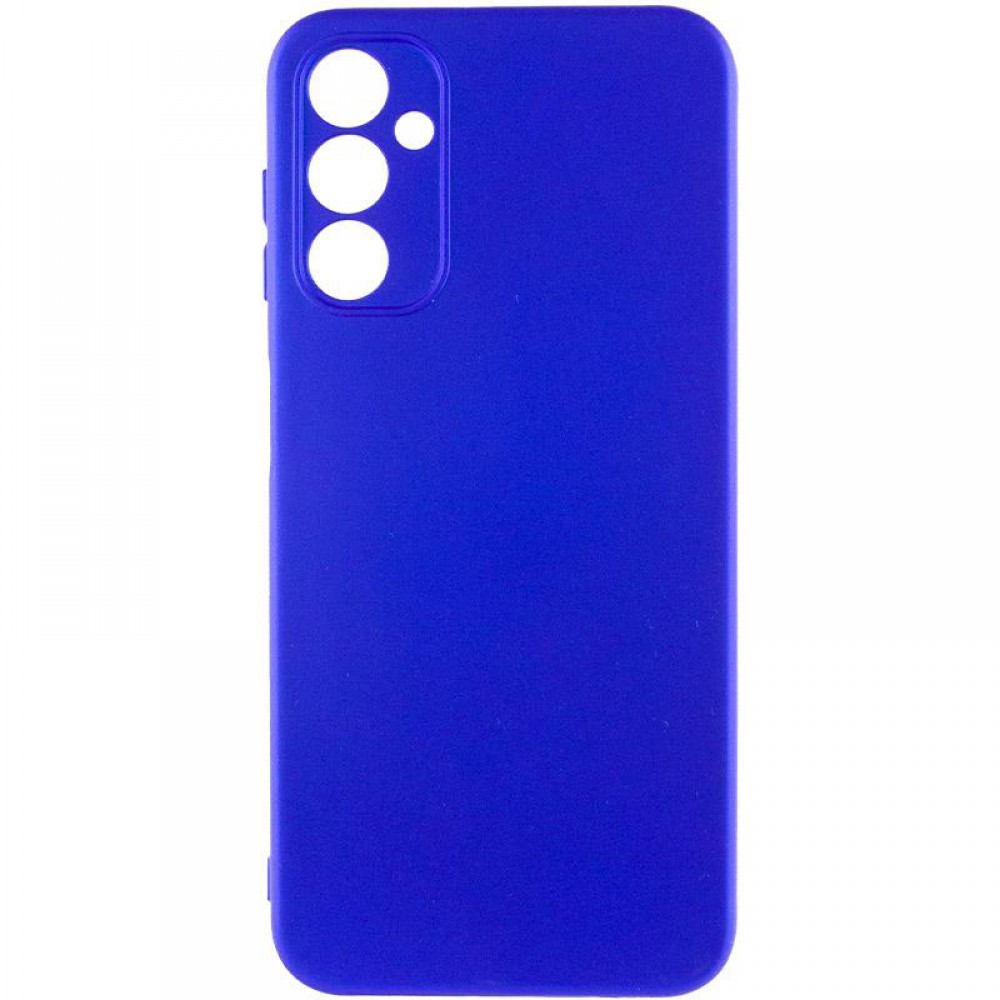 Чохол TPU GETMAN Liquid Silk Full Camera для Samsung Galaxy A04s Синій / Iris