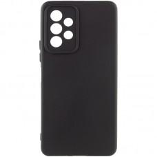 Чохол TPU GETMAN Liquid Silk Full Camera для Samsung Galaxy A33 5G Чорний / Black