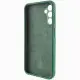 Чохол Silicone Cover Lakshmi Full Camera (AA) with logo для Samsung Galaxy A16 4G/5G Зелений / Dark green