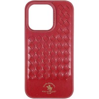 Шкіряний чохол Polo Santa Barbara для Apple iPhone 14 Pro Max (6.7") Red