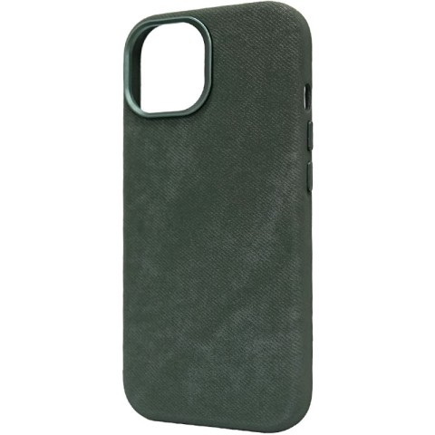 Чохол Denim with MagSafe для Apple iPhone 14 (6.1") Pine needle