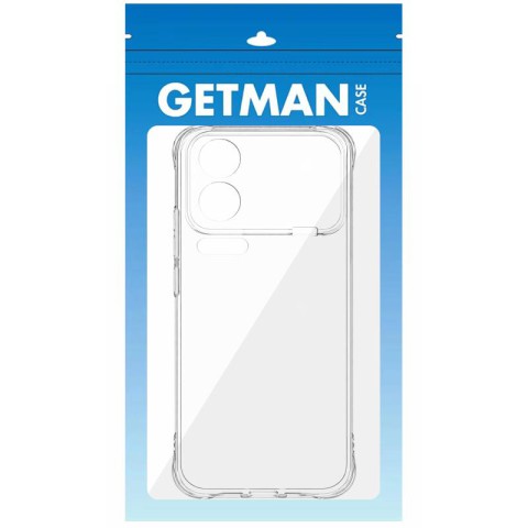 TPU чохол GETMAN Ease logo посилені кути Full Camera для Xiaomi 17 Pro Безбарвний (прозорий)