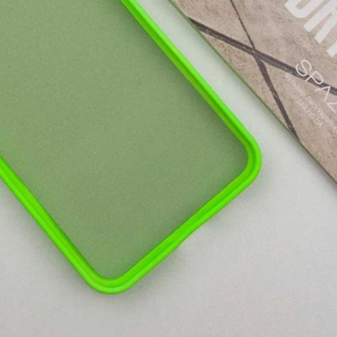 Чохол TPU GETMAN Liquid Silk Full Camera для Samsung Galaxy S21 FE Салатовий / Neon Green