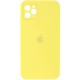 Чохол Silicone Case Square Full Camera Protective (AA) для Apple iPhone 11 Pro (5.8") Жовтий / Yellow