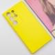 Чохол TPU GETMAN Liquid Silk Full Camera для Samsung Galaxy S24 Ultra Жовтий / Flash