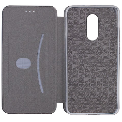 Шкіряний чохол-книжка Classy для Xiaomi Redmi 5 Plus / Redmi Note 5 (SC) Темно-синій