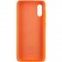 Чохол Silicone Cover Full Protective (AA) для Samsung Galaxy A02 Помаранчевий / Neon Orange