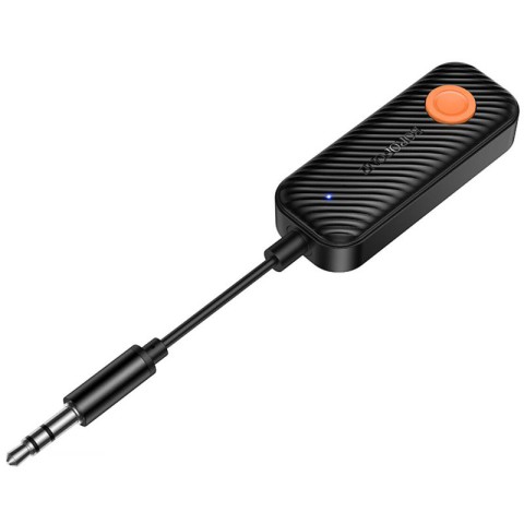 Bluetooth аудіо ресивер/трансмітер Borofone BC62 Walker (AUX 3.5mm) Black star