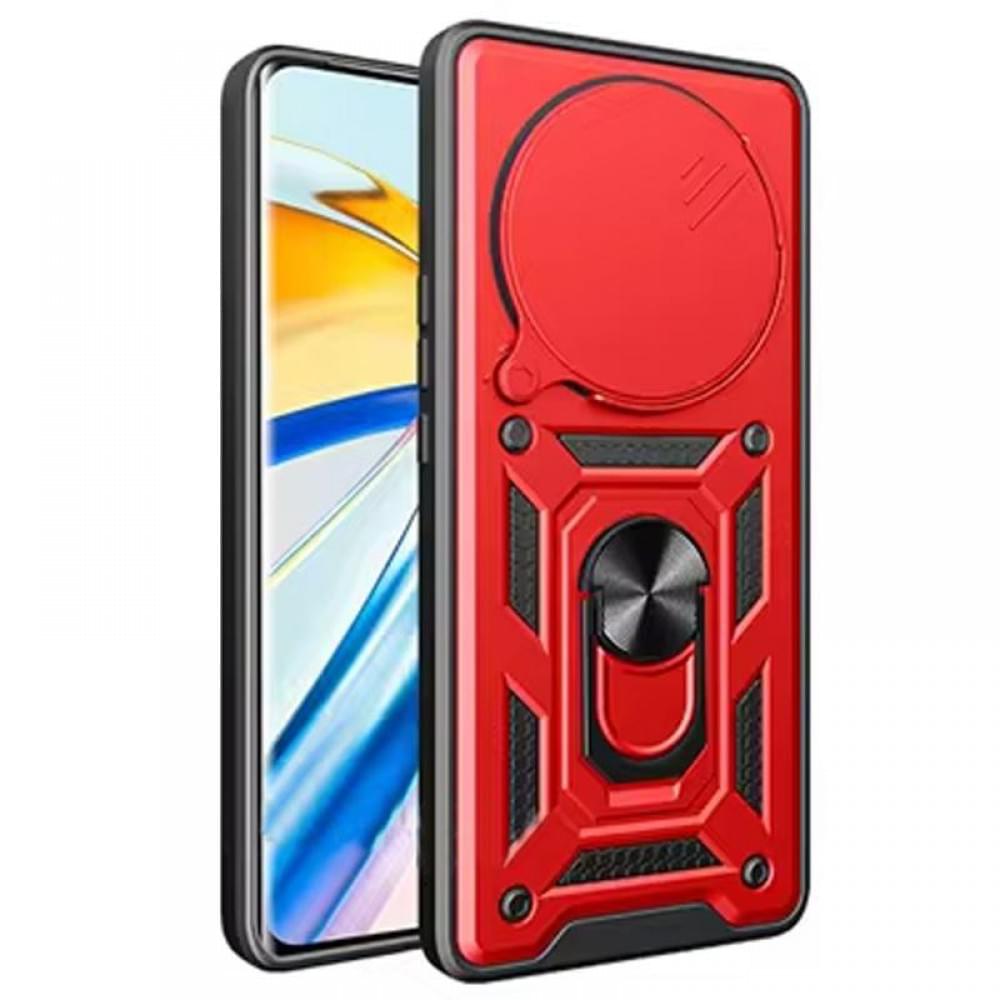 Чохол Ummi Camshield Serge Ring для Xiaomi Redmi A3 / A3x Червоний