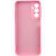 Чохол TPU GETMAN Liquid Silk Full Camera для Samsung Galaxy A05s Рожевий / Pink