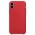 Чохол Silicone Case without Logo (AA) для Apple iPhone XS Max (6.5") Червоний / Red