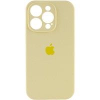 Чохол Silicone Case Full Camera Protective (AA) для Apple iPhone 16 Pro Max (6.9") Жовтий / Mellow Yellow